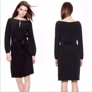 TORY BURCH Kathy Dress Black Keyhole Dress